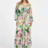 Eco Josee Printed Maxi Dress