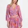 Eco Knotted Cropped Kimono