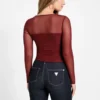 Eco Lauryn Tied Mesh Top