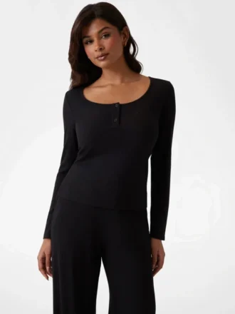 Eco Lia Henley Tee