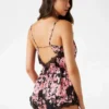Eco Louise Floral Lace Trim Romper