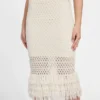 Eco Luca Fringe Hem Skirt
