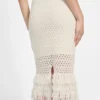Eco Luca Fringe Hem Skirt