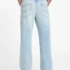 Eco Mason Distressed Straight Jeans