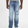 Eco Mason Patch Regular-Fit Straight Jeans