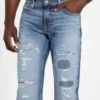 Eco Mason Patch Regular-Fit Straight Jeans