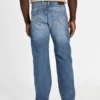 Eco Mason Patch Regular-Fit Straight Jeans