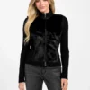 Eco Mila Faux-Fur Zipped Cardigan