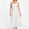 Eco Mindy Embroidered Midi Dress