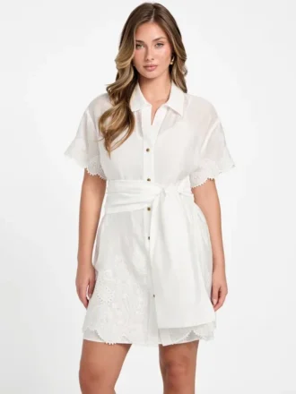 Eco Mindy Embroidered Mini Dress