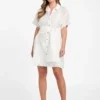 Eco Mindy Embroidered Mini Dress