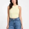 Eco Minka Racerback Ribbed Tank