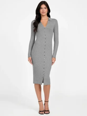 Eco Miranda Ribbed Sweater Dress