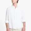 Eco Napa Linen-Blend Shirt