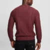 Eco Noah Crewneck Celtic Cable-Knit Sweater