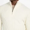 Eco Noel Zip Cable-Knit Sweater