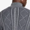 Eco Noel Zip Cable-Knit Sweater