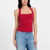 Eco Nora Halter Shirred Tank