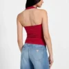 Eco Nora Halter Shirred Tank