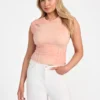 Eco Palm Leaf Corset Tee