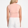 Eco Palm Leaf Corset Tee