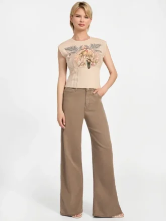 Eco Parakeet Corset Tee