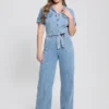 Eco Parker Denim Jumpsuit