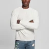 Eco Peony Jacquard Crewneck