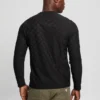 Eco Peony Jacquard Crewneck