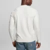 Eco Peony Jacquard Crewneck