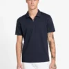 Eco Percy Textured Zip Polo