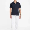 Eco Percy Textured Zip Polo