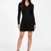 Eco Pleated Miranda Sweater Skirt