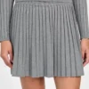 Eco Pleated Miranda Sweater Skirt