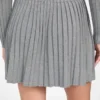 Eco Pleated Miranda Sweater Skirt