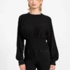 Eco Posa Bling Cuff Sweater