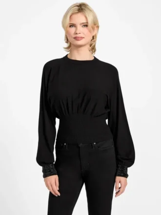 Eco Posa Bling Cuff Sweater