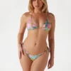 Eco Printed String Bikini Briefs