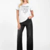 Eco Rhinestone Tiger Easy Tee