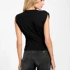 Eco Rocker Rose Corset Tee