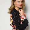 Eco Rose Floral Robe