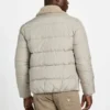 Eco Shearling Puffa Jacket