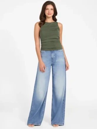 Eco Shirred Ciena Tank Top