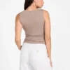 Eco Shirred Ciena Tank Top