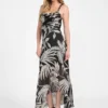 Eco Stacie Printed Maxi Dress