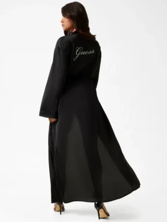 Eco Strass Rhinestone Signature Longline Robe