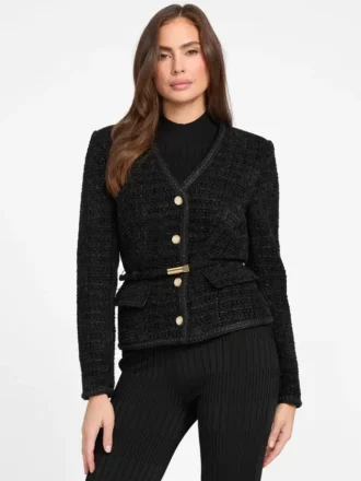 Eco Sue Belted Boucla Blazer