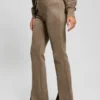 Eco Sueded Scuba-Knit Pants