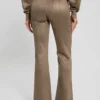 Eco Sueded Scuba-Knit Pants