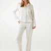 Eco Syvlie Peony Top and Pants Pj Set